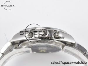 Daytona SS ADGF Best Edition White Skeleton Dial on SS Bracelet SA4130 - Image 15