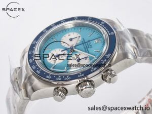 Daytona Scona SS ADGF Best Edition Blue Dial on SS Bracelet SA4130 - Image 5
