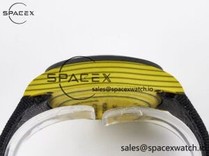 Daytona DIW Yellow Carbon Case DIWF Edition Black/White Dial on Black Nylon Strap A7750 - Image 14