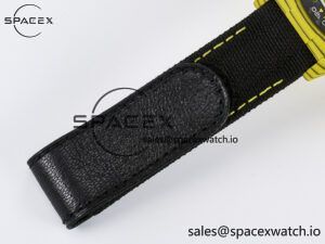 Daytona DIW Yellow Carbon Case DIWF Edition Black/White Dial on Black Nylon Strap A7750 - Image 18