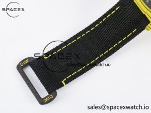 Daytona DIW Yellow Carbon Case DIWF Edition Black/White Dial on Black Nylon Strap A7750 - Image 19