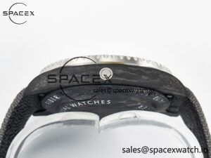 Sea Dweller 43mm Black Carbon DIWF Best Edition Gray Dial on Gray Nylon Strap A2824 V2 - Image 13