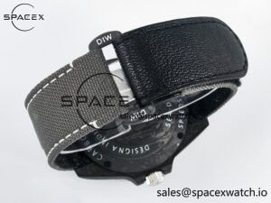 Sea Dweller 43mm Black Carbon DIWF Best Edition Gray Dial on Gray Nylon Strap A2824 V2 - Image 15