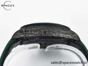 Daytona DIW Carbon Case and Bezel DIWF Edition Green/YG Dial on Green Nylon Strap A7750 - Image 14