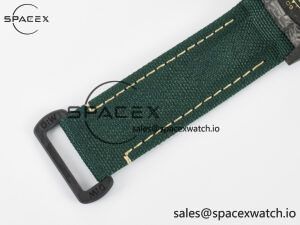 Daytona DIW Carbon Case and Bezel DIWF Edition Green/YG Dial on Green Nylon Strap A7750 - Image 19