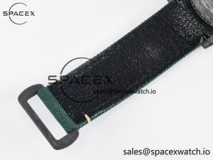 Daytona DIW Carbon Case and Bezel DIWF Edition Green/YG Dial on Green Nylon Strap A7750 - Image 20