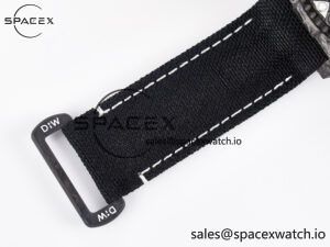 Sea Dweller 43mm Carbon DIWF Best Edition Black Dial on Black Nylon Strap A2824 - Image 18