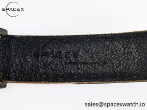Daytona DIW Carbon Case DIWF Edition Black Dial Rainbow Diamonds Bezel on Brown Nylon Strap A7750 - Image 25
