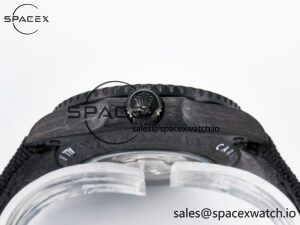 GMT Carbon DIWF Best Edition Black Carbon Dial SS Markers on Black Nylon Strap SA3285 CHS V2 - Image 14