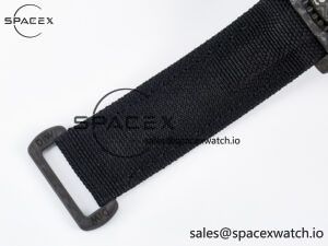 GMT Carbon DIWF Best Edition Black Carbon Dial SS Markers on Black Nylon Strap SA3285 CHS V2 - Image 23