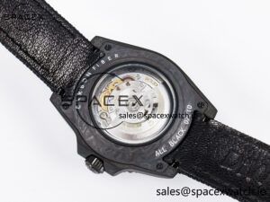 GMT Carbon DIWF Best Edition Black Carbon Dial SS Markers on Black Nylon Strap SA3285 CHS V2 - Image 16