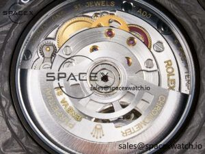 GMT Carbon DIWF Best Edition Black Carbon Dial SS Markers on Black Nylon Strap SA3285 CHS V2 - Image 18
