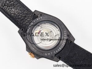 GMT Carbon DIWF Best Edition Black Carbon Dial RG Markers on Black Nylon Strap SA3186 CHS - Image 16