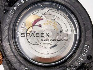 GMT Carbon DIWF Best Edition Black Carbon Dial RG Markers on Black Nylon Strap SA3186 CHS - Image 18