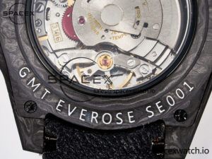 GMT Carbon DIWF Best Edition Black Carbon Dial RG Markers on Black Nylon Strap SA3186 CHS - Image 20