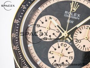 Daytona DIW Carbon Case DIWF Edition Carbon/Cream Dial on Black Nylon Strap A7750 - Image 12
