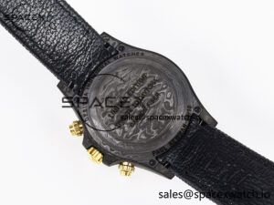 Daytona DIW Carbon Case DIWF Edition Carbon/Cream Dial on Black Nylon Strap A7750 - Image 17