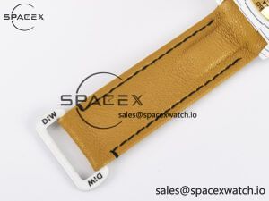 Daytona DIW White Carbon Case YG Bezel DIWF Edition YG Dial on Brown Leather Strap A7750 - Image 19