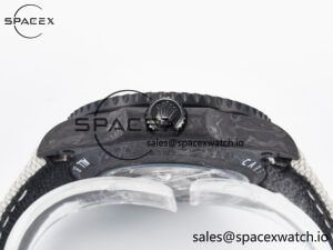 GMT Carbon DIWF Best Edition Black Carbon Dial SS Markers on White Nylon Strap SA3285 CHS V2 - Image 14