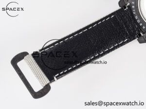 GMT Carbon DIWF Best Edition Black Carbon Dial SS Markers on White Nylon Strap SA3285 CHS V2 - Image 25