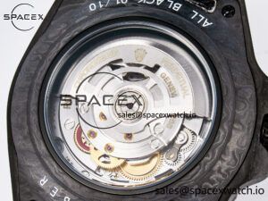 GMT Carbon DIWF Best Edition Black Carbon Dial SS Markers on White Nylon Strap SA3285 CHS V2 - Image 17