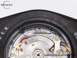 GMT Carbon DIWF Best Edition Black Carbon Dial SS Markers on White Nylon Strap SA3285 CHS V2 - Image 20