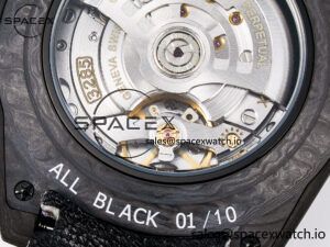 GMT Carbon DIWF Best Edition Black Carbon Dial SS Markers on White Nylon Strap SA3285 CHS V2 - Image 21