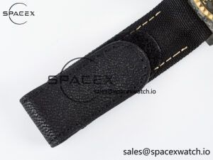 Sea Dweller 43mm Carbon DIWF Best Edition Black Dial YG Bezel on Black Nylon Strap A2824 - Image 17