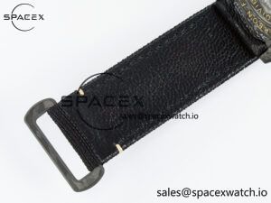Sea Dweller 43mm Carbon DIWF Best Edition Black Dial YG Bezel on Black Nylon Strap A2824 - Image 20