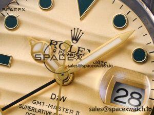 GMT Carbon DIWF Best Edition Yellow Dial on Green Nylon Strap SA3285 CHS V2 - Image 9