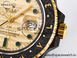 GMT Carbon DIWF Best Edition Yellow Dial on Green Nylon Strap SA3285 CHS V2 - Image 10