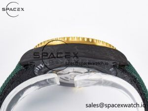 GMT Carbon DIWF Best Edition Yellow Dial on Green Nylon Strap SA3285 CHS V2 - Image 13