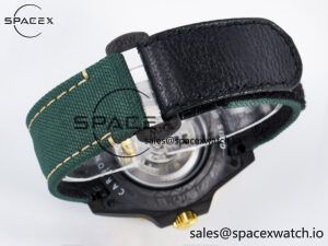 GMT Carbon DIWF Best Edition Yellow Dial on Green Nylon Strap SA3285 CHS V2 - Image 15