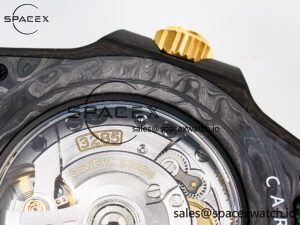 GMT Carbon DIWF Best Edition Yellow Dial on Green Nylon Strap SA3285 CHS V2 - Image 18
