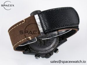 Daytona DIW Carbon/SS Case and Bezel DIWF Edition Brown Dial on Brown Nylon Strap A7750 - Image 16