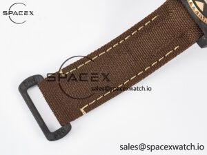 GMT Carbon DIWF Best Edition Yellow Roman Dial on Brown Nylon Strap SA3285 CHS V2 - Image 23