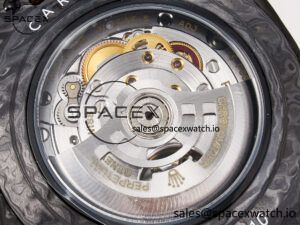 GMT Carbon DIWF Best Edition Yellow Roman Dial on Brown Nylon Strap SA3285 CHS V2 - Image 19