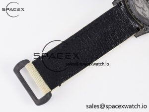 Daytona DIW Carbon Case DIWF Edition Cream/Brown Dial on White Nylon Strap A7750 - Image 21