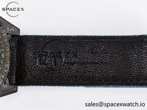 Sea Dweller 43mm Carbon DIWF Best Edition Black Dial YG Bezel on Blue Nylon Strap A2824 - Image 19