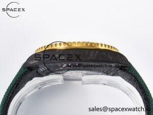GMT Carbon DIWF Best Edition Yellow Dial on Green Nylon Strap SA3285 CHS V2 - Image 13