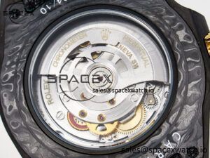 GMT Carbon DIWF Best Edition Yellow Dial on Green Nylon Strap SA3285 CHS V2 - Image 17