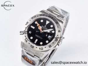 Explorer II 42mm 226570 904L SS QF 1:1 Best Edition Black Dial on Bracelet SH3285-2 CHS - Image 4