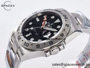 Explorer II 42mm 226570 904L SS QF 1:1 Best Edition Black Dial on Bracelet SH3285-2 CHS - Image 5