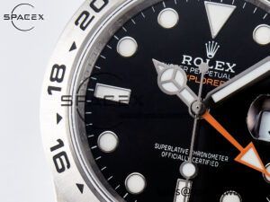 Explorer II 42mm 226570 904L SS QF 1:1 Best Edition Black Dial on Bracelet SH3285-2 CHS - Image 11