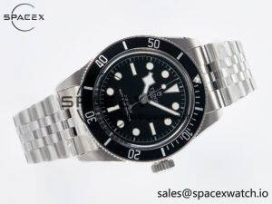 Heritage Black Bay 41mm SS ZF 1:1 Best Edition Black Dial on SS Bracelet A2824 - Image 7