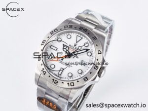 Explorer II 42mm 226570 904L SS QF 1:1 Best Edition White Dial on Bracelet SH3285-2 CHS - Image 4