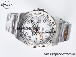 Explorer II 42mm 226570 904L SS QF 1:1 Best Edition White Dial on Bracelet SH3285-2 CHS - Image 8