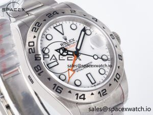 Explorer II 42mm 226570 904L SS QF 1:1 Best Edition White Dial on Bracelet SH3285-2 CHS - Image 3