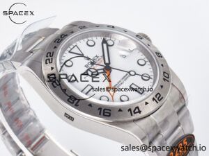 Explorer II 42mm 226570 904L SS QF 1:1 Best Edition White Dial on Bracelet SH3285-2 CHS - Image 6