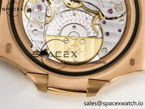 Nautilus 5712 RG PPF 1:1 Best Edition Brown Dial on Brown Leather Strap A240 Super Clone V2 - Image 22